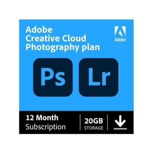 Adobe Creative Cloud Photography 12月订阅(PS+LR)