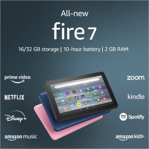 新品上市：Amazon Fire 7 平板电脑 2022款