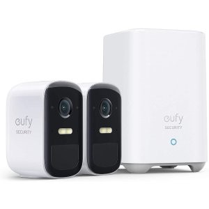 eufy Security eufyCam 2C Pro 2K摄像头*2 套装