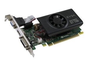 EVGA GT730 GDDR5 1G单槽