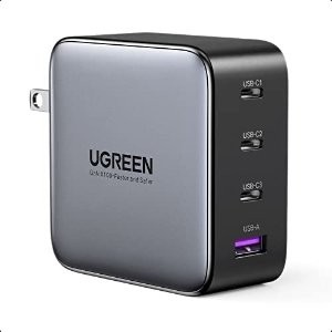 UGREEN 100W 3C1A 氮化镓快充适配器