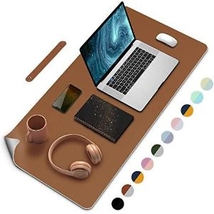 Xroam 皮质双面防水桌面垫 31.5"x15.7" 超大尺寸