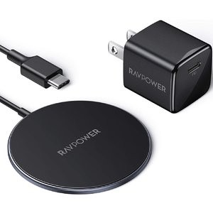 RAVPower MagSafe 磁吸无线充电器 + 20W USB-C PD 充电头