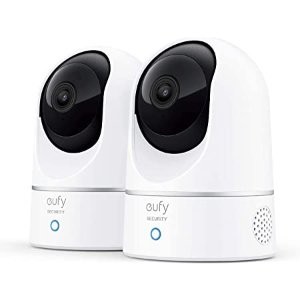 eufy Security Pan & Tilt P24 2K 360° 室内云台摄像头 2个装