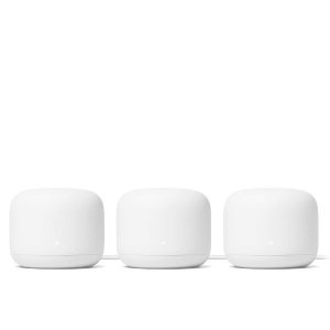 史低价：Google Nest WiFi Router 3路由套装 4x4 AC2200