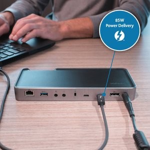 Kensington 85W 雷电3 40Gbps 8合1 扩展坞
