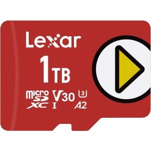 补货：Lexar PLAY 1TB microSDXC U3 A2 150MB/s 存储卡