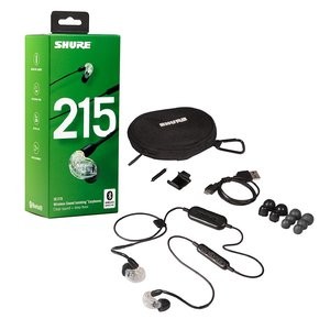 Shure SE215 动圈耳机 带官方蓝牙耳机线