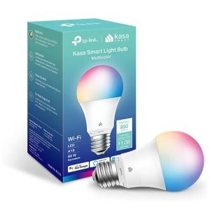 Kasa A19 RGB智能灯泡 等效60W 无需Hub