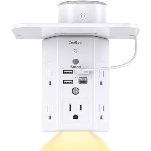 One Beat 1800J USB 浪涌保护墙插 3xUSB-A 1xUSB-C