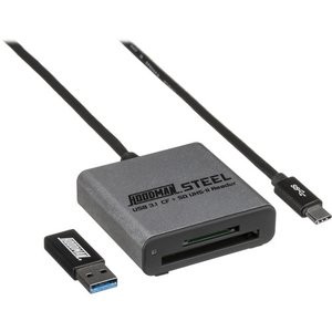 Hoodman Steel31 Dual-Slot USB-C口 CF/SD 读卡器