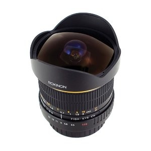 Rokinon 8mm f/3.5 手动对焦 Nikon F卡口鱼眼镜头