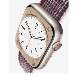史低价：Apple Watch Series 8 GPS 41mm 智能手表 45mm $379