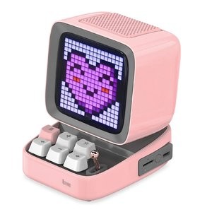 闪购：Divoom 掌机像素蓝牙音箱, 能当闹钟 还能玩俄罗斯方块