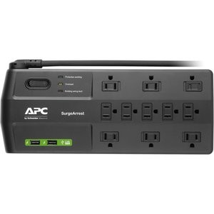 APC 11插口 2 USB插口 2880焦耳 防浪涌插座