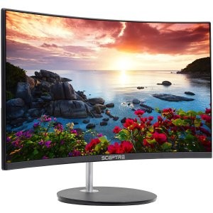 Sceptre 27" 75Hz LED曲面显示器 C275W-1920RN