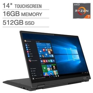 Lenovo Flex 5 14" 触屏变形本 (R7 4700U, 16GB, 512GB)