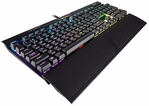 史低价：CORSAIR K70 RGB RAPIDFIRE Cherry银轴 机械键盘