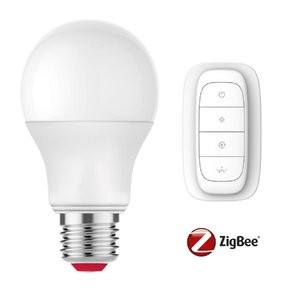 白菜价：EcoSmart 60W 等效A19智能灯泡 + 遥控器 新手套装