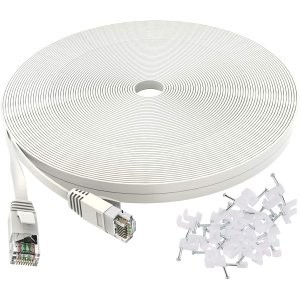 白菜价：20尺 Cat 6 网线 Snagless Rj45 30 AWG