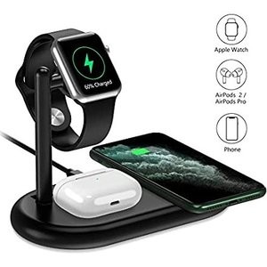 Yootech 3合1 Qi 无线快充底座