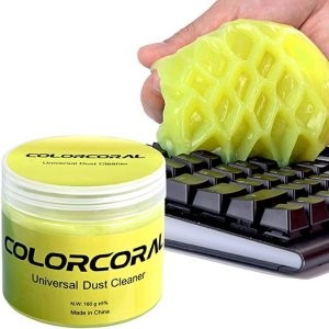 ColorCoral 键盘、汽车内饰 清洁软胶, 家中必备好物
