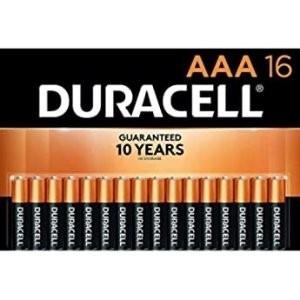 Duracell AA 铜头碱性电池促销, 16颗AA电池