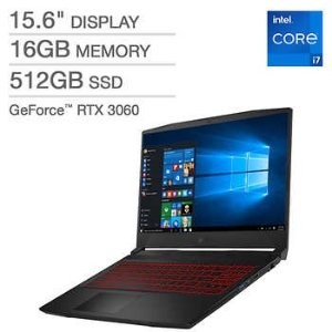 MSI Katana GF66 笔记本 (i7-11800H, 3060, 16GB, 512GB)