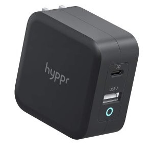 hyppr 65W PD 3.0 GaN PD 便携充电器 Type-C + USB-A