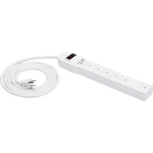 Amazon Basics 6英尺 6孔790焦耳防浪涌插线板