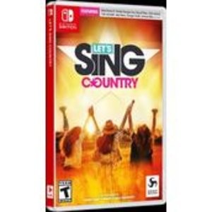 白菜价：《Let's Sing Country》Switch 实体版 一起来唱歌