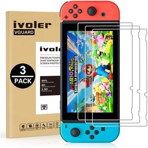 ivoler Nintendo Switch 屏幕保护膜 3片装
