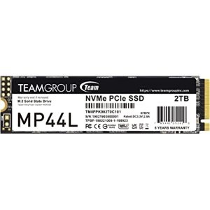 Team Group MP44L M.2 2280 2TB PCIe 4.0 x4 固态硬盘