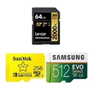 限今天：SanDisk & Lexar microSD, SD 存储卡大促销