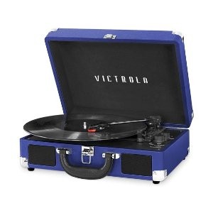 Victola Vintage 3速 蓝牙 便携黑胶唱机