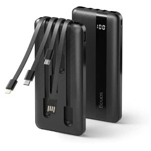 SANAG 10000mAh 充电宝 自带4种接口