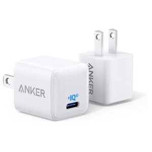 限今天：Anker 充电设备黑五大促销 $20收2个20W PD充电头