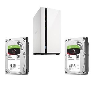 Qnap TS-228A NAS + 2x Seagate 4TB硬盘 套装