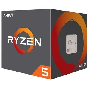 AMD 锐龙 Ryzen 5 2600 3.4GHz CPU处理器 带散热器
