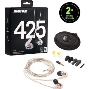 Shure SE425 双单元动铁入耳式耳机 自带2年保修