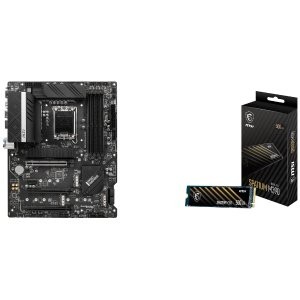 限今天：MSI PRO Z690-A D4 主板 + SPATIUM M390 500GB 固态硬盘