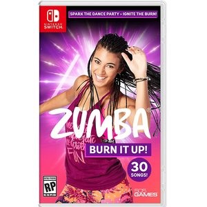 《Zumba: Burn It Up!》Switch 实体版 舞蹈瘦身游戏