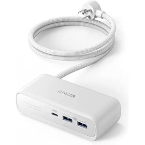 Anker 521 3×AC 2A1C 电涌保护插座