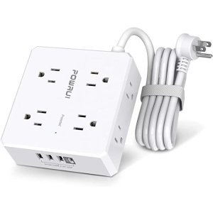 Powerui 6呎线长 电源扩展 8个电源口+3个USB-A + 1个USB-C