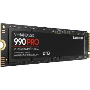史低价：Samsung 990 PRO 2TB PCIe 4.0 NVMe 固态硬盘