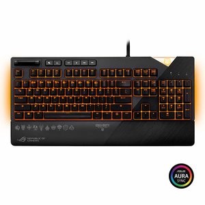 ASUS ROG Strix Flare 使命召唤: 黑色行动4 特别版 茶轴