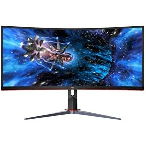 AOC CU34G2X 34" 2K 144Hz 1500R 曲面显示器