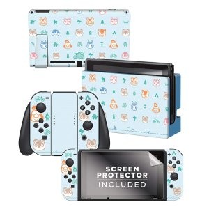 《动物森友会》主题 Nintendo Switch 贴纸套装 送屏幕贴膜