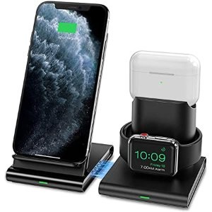 Seneo 3合1无线充电器 iPhone/AirPods/Watch 一次搞定