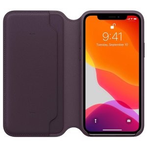 Apple iPhone 11 Pro 官方原装 皮革翻盖手机保护壳